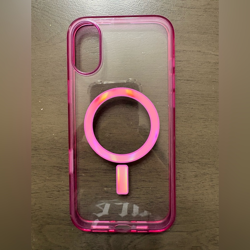 OtterBox Transparent Pink Magnetic Case